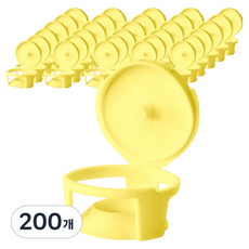 一鍵式蟑螂誘餌盒 黃色, 200個