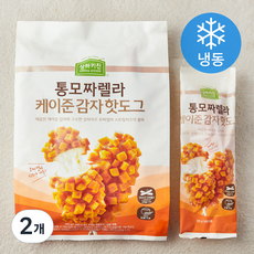 상하키친 통모짜렐라 케이준 감자 핫도그 (냉동), 105g, 4개입, 2개