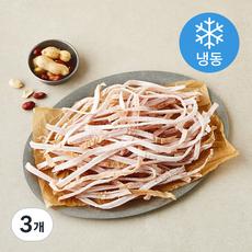 쫄바디 건오징어 슬라이스 (냉동), 3개, 180g