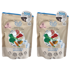 Puffy Paw 派特芙德 熟齡犬 低溫慢烘健康糧 羊肉小米佐鮮蔬 小顆粒 ,羊肉,300g,2包