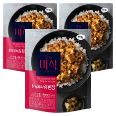 더미식 한우두부 강된장 덮밥소스, 150g, 3개