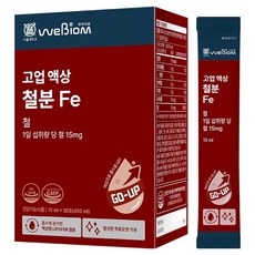 WEBIOM 首爾大學 GO UP 液態鐵 30p, 1個, 450g