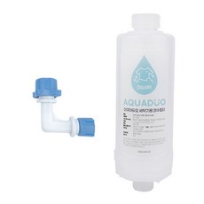 AQUADUO 洗衣機除鏽濾水器 SF-500 適用於新型滾筒式+L型轉換器, 隨機出貨, 1個