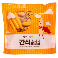 곰곰 간식 소시지 오리지널, 1kg, 1개