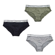 Calvin Klein凱文克萊 CALVIN KLEIN 女內褲三入組(S), 多色, 1組