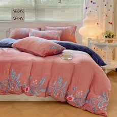 LoveCity 寢城之戀 超保暖抗寒超細法蘭絨 被套床包組(薇閣/加大6尺)