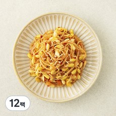 집반찬연구소 매콤 콩나물 무침, 12팩, 130g