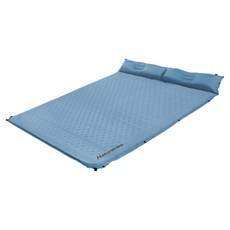 Naturehike 挪客 D02 雙人帶枕可拼接充氣墊 CNH22DZ013 2.3kg, 石墨藍, 1組