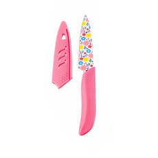 ECHO水果刀 附刀套方便攜帶, 顏色隨機, 1入