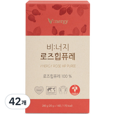 비너지 로즈힙 퓨레 14p, 20g, 42개