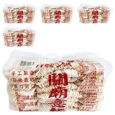 New Sun 新日光 關廟意麵 手工製造 日光直曬 香Q可口, 1.2kg, 5包