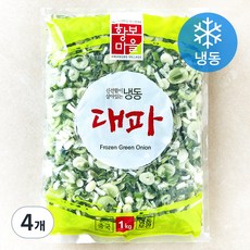 황보마을 대파 (냉동), 4개, 1kg
