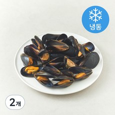 자숙 피홍합 (냉동), 1kg, 2개