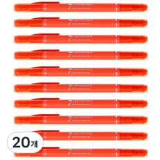 PLAYCOLOR 톰보 케이 수성사인펜, 캐롯 오렌지, 20개