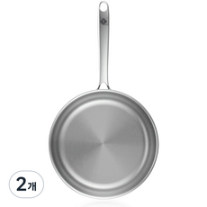 리큅 통 5중 스테인레스 스틸 후라이팬, 26cm, 2개