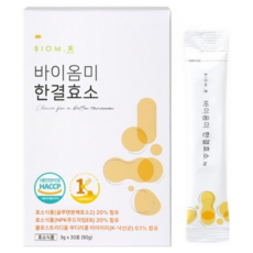 BIOM. 美 酪酸菌韓潔酵素 30入, 1個, 90g