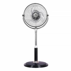 中央牌 DC節能開關型內旋式循環立扇 14吋 貴族黑, KDS-142SR