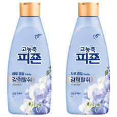 碧珍 高濃度強力除臭衣物柔軟精 海洋清新香, 1L, 2瓶