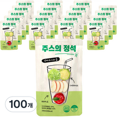 주스의정석 양배추사과즙, 100ml, 100개