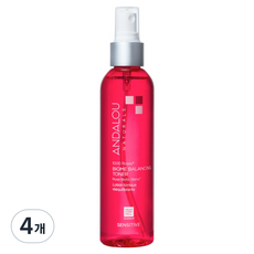 안달로우내추럴스 천송이 로즈 플로럴 토너, 178ml, 4개