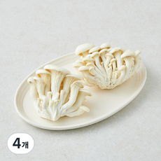 친환경 백색느타리버섯, 150g, 4개
