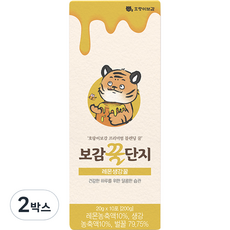 Tiger Tea 檸檬生薑蜂蜜棒, 200g, 2盒