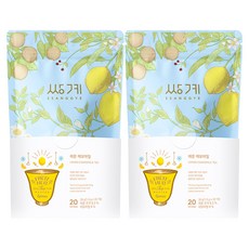 SSANGGYE Fruit hug檸檬洋甘菊茶三角茶包, 1.5g, 20包, 2袋