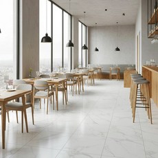 ROSEROSA 自黏式仿大理石紋地版貼 40*40*1.6㎡, ECK-301, 10入