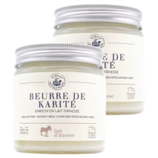 法國馬賽皂之家 滋潤驢奶乳木果油滋養霜 120ml 深層滋潤保濕, 2罐