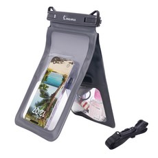 아이워너 퍼펙트 듀얼 포켓 4중 잠금 방수 팩 가방 대형 전기종 호환, 블랙, 1개