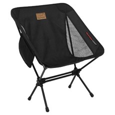 KZM OUTDOOR 輕量椅 K21T1C01BK 70 x 47 x 55cm 收納40 x 14 x 11cm 1.1kg, 黑色, 1個