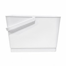 KOKUBO 小久保 直立式洗衣籃 折疊設計, 白色