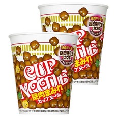 NISSIN 日清 CUP NOODLE 合味道 神秘肉蓋泡麵 76g, 2入