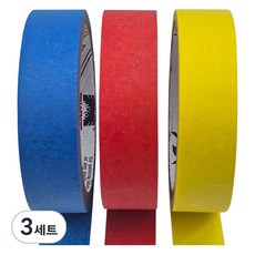 칼라 마스킹 테이프, 3세트