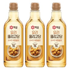 백설 요리올리고당, 1.2kg, 3개