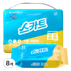 Scott 可麗舒 油漬污垢清潔除臭濕巾, 8個