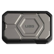 UAG 磁吸支架卡片收納盒, 鈦金色, 1個