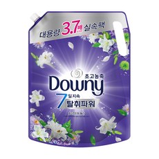 Downy 強效除臭衣物柔軟精補充包 白茶&百合香, 2.6L, 1包