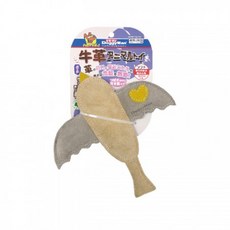 DoggyMan 犬用牛革互動潔齒玩具 耐咬, 顏色隨機, 1個