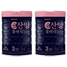 아이배냇 컨피던트 순 산양유아식 2단계, 800g, 2개