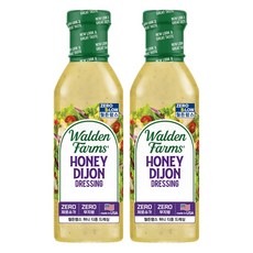 Walden Farms 蜂蜜第戎醬, 2個, 355ml