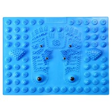 腳底按摩墊, 1個, 藍色