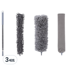 행복 심플 먼지털이 4종 세트, 혼합색상, 3세트