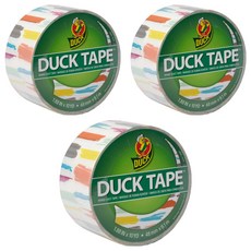 DUCK TAPE 設計款膠帶 48mm x 9m, 3個, 筆觸