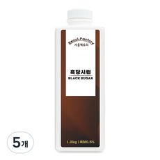 서울팩토리 흑당시럽, 1.2kg, 5개