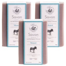 馬賽皂之家 大溪地梔子花極白潤膚驢奶皂, 125g, 3個