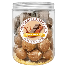 DIN OPPA 法式可可小泡芙, 80g, 1罐