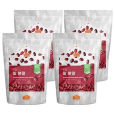 건강한우리집비옴 갓 볶은 팥 분말, 300g, 4개