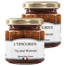 레피큐리앙 무화과 호두 잼, 125g, 2개