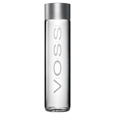 VOSS 芙絲 挪威天然氣泡礦泉水 玻璃瓶裝 800ml, 375ml, 1瓶